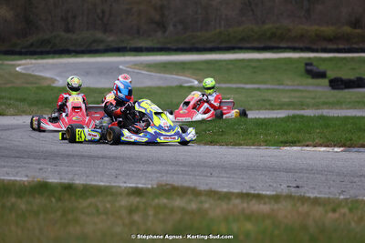 9 & 10/03/2024 : 1ère manche du Championnat du Sud au circuit d’Aigues-Vives (photos Stéphane Agnus) 2024 — karting