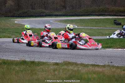 9 & 10/03/2024 : 1ère manche du Championnat du Sud au circuit d’Aigues-Vives (photos Stéphane Agnus) 2024 — karting