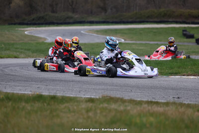 9 & 10/03/2024 : 1ère manche du Championnat du Sud au circuit d’Aigues-Vives (photos Stéphane Agnus) 2024 — karting