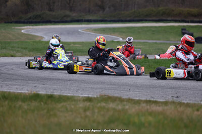 9 & 10/03/2024 : 1ère manche du Championnat du Sud au circuit d’Aigues-Vives (photos Stéphane Agnus) 2024 — karting