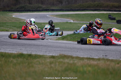 9 & 10/03/2024 : 1ère manche du Championnat du Sud au circuit d’Aigues-Vives (photos Stéphane Agnus) 2024 — karting