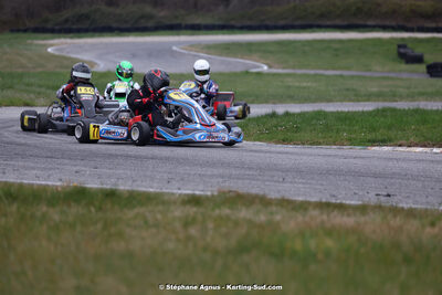 9 & 10/03/2024 : 1ère manche du Championnat du Sud au circuit d’Aigues-Vives (photos Stéphane Agnus) 2024 — karting
