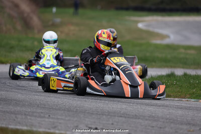 9 & 10/03/2024 : 1ère manche du Championnat du Sud au circuit d’Aigues-Vives (photos Stéphane Agnus) 2024 — karting