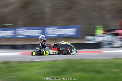 9 & 10/03/2024 : 1ère manche du Championnat du Sud au circuit d’Aigues-Vives (photos Stéphane Agnus) 2024 — karting