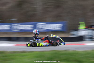 9 & 10/03/2024 : 1ère manche du Championnat du Sud au circuit d’Aigues-Vives (photos Stéphane Agnus) 2024 — karting