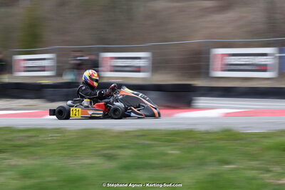 9 & 10/03/2024 : 1ère manche du Championnat du Sud au circuit d’Aigues-Vives (photos Stéphane Agnus) 2024 — karting