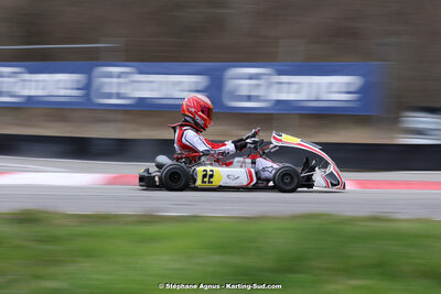 9 & 10/03/2024 : 1ère manche du Championnat du Sud au circuit d’Aigues-Vives (photos Stéphane Agnus) 2024 — karting
