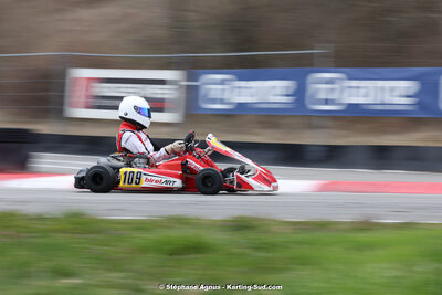 9 & 10/03/2024 : 1ère manche du Championnat du Sud au circuit d’Aigues-Vives (photos Stéphane Agnus) 2024 — karting