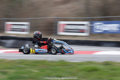 9 & 10/03/2024 : 1ère manche du Championnat du Sud au circuit d’Aigues-Vives (photos Stéphane Agnus) 2024 — karting