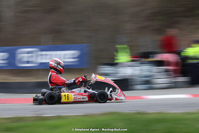 9 & 10/03/2024 : 1ère manche du Championnat du Sud au circuit d’Aigues-Vives (photos Stéphane Agnus) 2024 — karting
