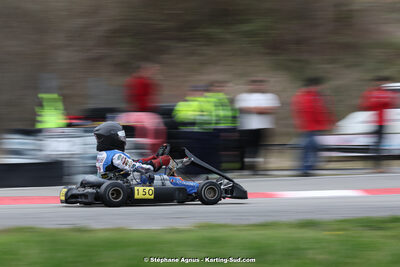 9 & 10/03/2024 : 1ère manche du Championnat du Sud au circuit d’Aigues-Vives (photos Stéphane Agnus) 2024 — karting