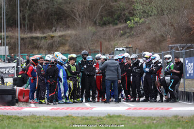 9 & 10/03/2024 : 1ère manche du Championnat du Sud au circuit d’Aigues-Vives (photos Stéphane Agnus) 2024 — karting