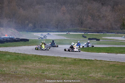9 & 10/03/2024 : 1ère manche du Championnat du Sud au circuit d’Aigues-Vives (photos Stéphane Agnus) 2024 — karting