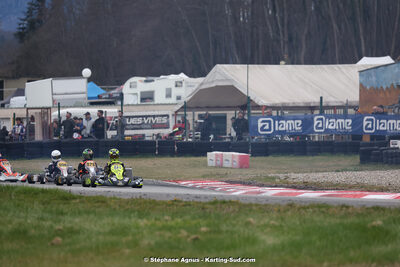 9 & 10/03/2024 : 1ère manche du Championnat du Sud au circuit d’Aigues-Vives (photos Stéphane Agnus) 2024 — karting