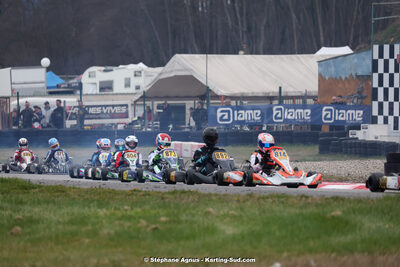 9 & 10/03/2024 : 1ère manche du Championnat du Sud au circuit d’Aigues-Vives (photos Stéphane Agnus) 2024 — karting