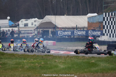 9 & 10/03/2024 : 1ère manche du Championnat du Sud au circuit d’Aigues-Vives (photos Stéphane Agnus) 2024 — karting