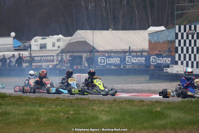 9 & 10/03/2024 : 1ère manche du Championnat du Sud au circuit d’Aigues-Vives (photos Stéphane Agnus) 2024 — karting