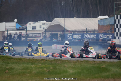 9 & 10/03/2024 : 1ère manche du Championnat du Sud au circuit d’Aigues-Vives (photos Stéphane Agnus) 2024 — karting