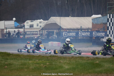 9 & 10/03/2024 : 1ère manche du Championnat du Sud au circuit d’Aigues-Vives (photos Stéphane Agnus) 2024 — karting