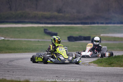9 & 10/03/2024 : 1ère manche du Championnat du Sud au circuit d’Aigues-Vives (photos Stéphane Agnus) 2024 — karting