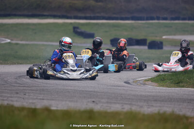 9 & 10/03/2024 : 1ère manche du Championnat du Sud au circuit d’Aigues-Vives (photos Stéphane Agnus) 2024 — karting