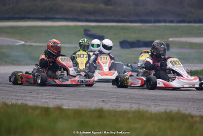 9 & 10/03/2024 : 1ère manche du Championnat du Sud au circuit d’Aigues-Vives (photos Stéphane Agnus) 2024 — karting