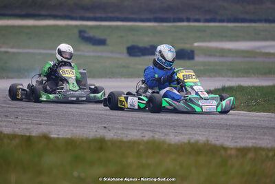 9 & 10/03/2024 : 1ère manche du Championnat du Sud au circuit d’Aigues-Vives (photos Stéphane Agnus) 2024 — karting