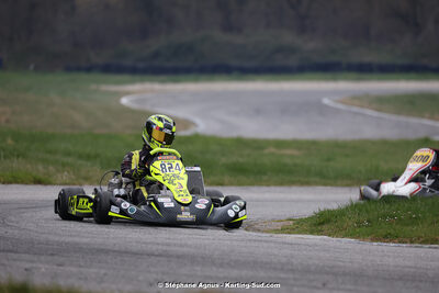9 & 10/03/2024 : 1ère manche du Championnat du Sud au circuit d’Aigues-Vives (photos Stéphane Agnus) 2024 — karting