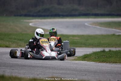 9 & 10/03/2024 : 1ère manche du Championnat du Sud au circuit d’Aigues-Vives (photos Stéphane Agnus) 2024 — karting