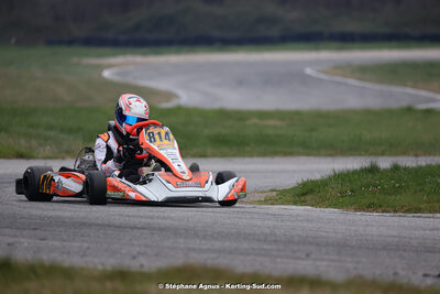 9 & 10/03/2024 : 1ère manche du Championnat du Sud au circuit d’Aigues-Vives (photos Stéphane Agnus) 2024 — karting