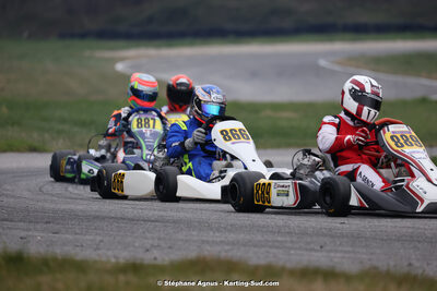 9 & 10/03/2024 : 1ère manche du Championnat du Sud au circuit d’Aigues-Vives (photos Stéphane Agnus) 2024 — karting