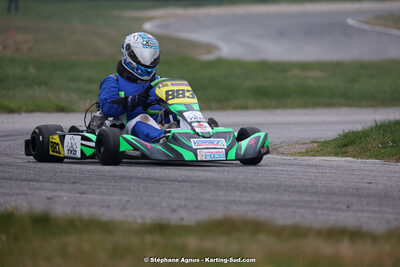 9 & 10/03/2024 : 1ère manche du Championnat du Sud au circuit d’Aigues-Vives (photos Stéphane Agnus) 2024 — karting