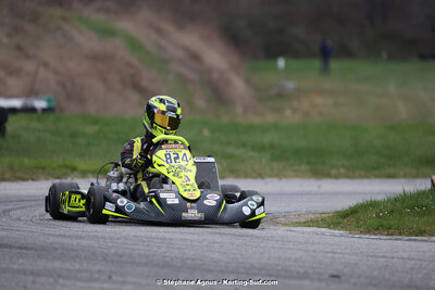 9 & 10/03/2024 : 1ère manche du Championnat du Sud au circuit d’Aigues-Vives (photos Stéphane Agnus) 2024 — karting