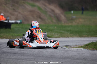 9 & 10/03/2024 : 1ère manche du Championnat du Sud au circuit d’Aigues-Vives (photos Stéphane Agnus) 2024 — karting
