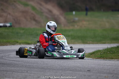 9 & 10/03/2024 : 1ère manche du Championnat du Sud au circuit d’Aigues-Vives (photos Stéphane Agnus) 2024 — karting