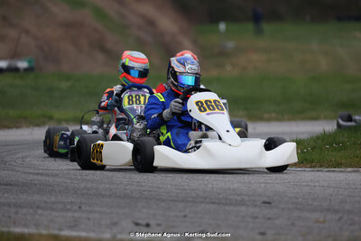 9 & 10/03/2024 : 1ère manche du Championnat du Sud au circuit d’Aigues-Vives (photos Stéphane Agnus) 2024 — karting
