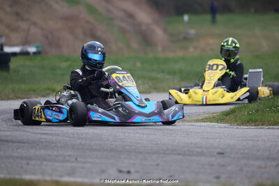 9 & 10/03/2024 : 1ère manche du Championnat du Sud au circuit d’Aigues-Vives (photos Stéphane Agnus) 2024 — karting