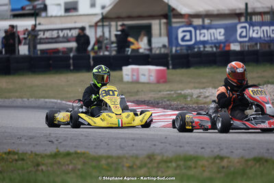 9 & 10/03/2024 : 1ère manche du Championnat du Sud au circuit d’Aigues-Vives (photos Stéphane Agnus) 2024 — karting