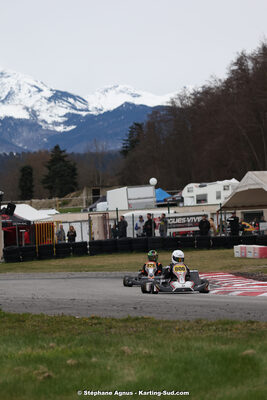 9 & 10/03/2024 : 1ère manche du Championnat du Sud au circuit d’Aigues-Vives (photos Stéphane Agnus) 2024 — karting