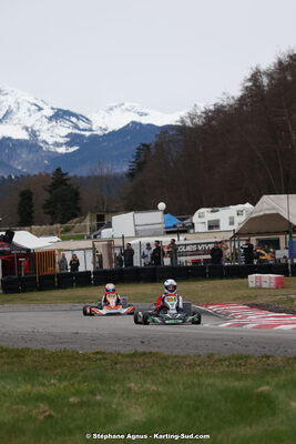 9 & 10/03/2024 : 1ère manche du Championnat du Sud au circuit d’Aigues-Vives (photos Stéphane Agnus) 2024 — karting