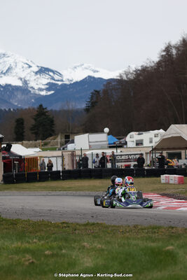 9 & 10/03/2024 : 1ère manche du Championnat du Sud au circuit d’Aigues-Vives (photos Stéphane Agnus) 2024 — karting