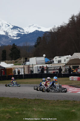 9 & 10/03/2024 : 1ère manche du Championnat du Sud au circuit d’Aigues-Vives (photos Stéphane Agnus) 2024 — karting