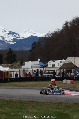 9 & 10/03/2024 : 1ère manche du Championnat du Sud au circuit d’Aigues-Vives (photos Stéphane Agnus) 2024 — karting