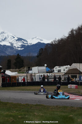 9 & 10/03/2024 : 1ère manche du Championnat du Sud au circuit d’Aigues-Vives (photos Stéphane Agnus) 2024 — karting