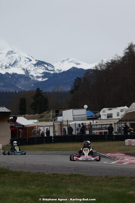 9 & 10/03/2024 : 1ère manche du Championnat du Sud au circuit d’Aigues-Vives (photos Stéphane Agnus) 2024 — karting