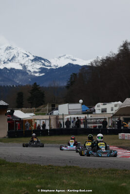 9 & 10/03/2024 : 1ère manche du Championnat du Sud au circuit d’Aigues-Vives (photos Stéphane Agnus) 2024 — karting