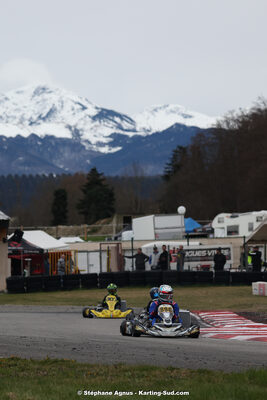 9 & 10/03/2024 : 1ère manche du Championnat du Sud au circuit d’Aigues-Vives (photos Stéphane Agnus) 2024 — karting