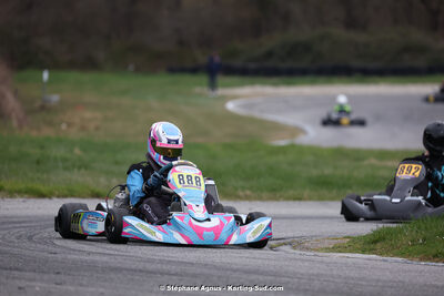 9 & 10/03/2024 : 1ère manche du Championnat du Sud au circuit d’Aigues-Vives (photos Stéphane Agnus) 2024 — karting