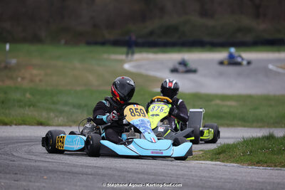 9 & 10/03/2024 : 1ère manche du Championnat du Sud au circuit d’Aigues-Vives (photos Stéphane Agnus) 2024 — karting