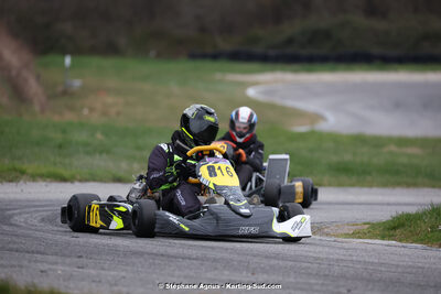 9 & 10/03/2024 : 1ère manche du Championnat du Sud au circuit d’Aigues-Vives (photos Stéphane Agnus) 2024 — karting